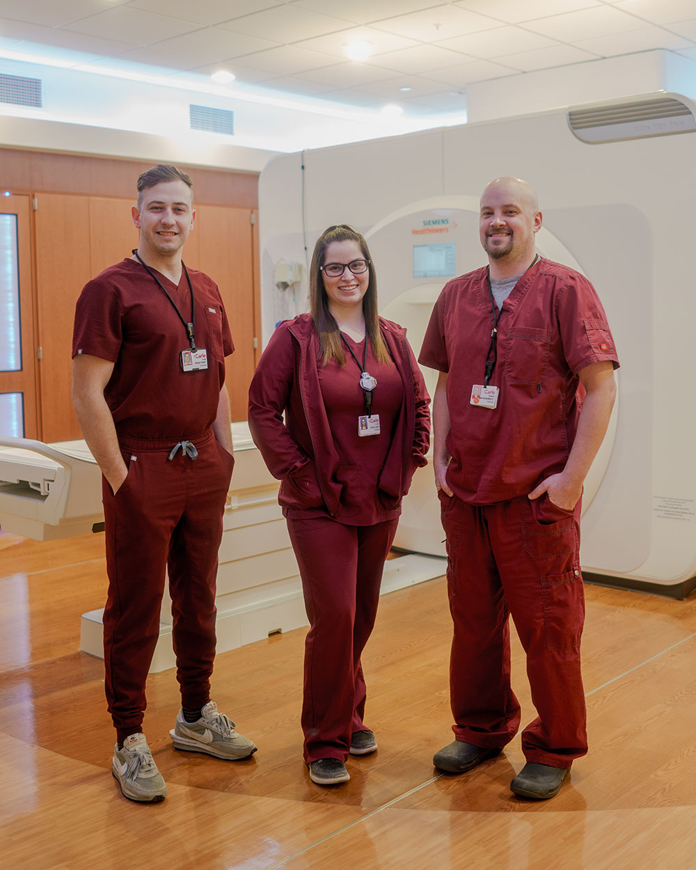 Group of MRI techs